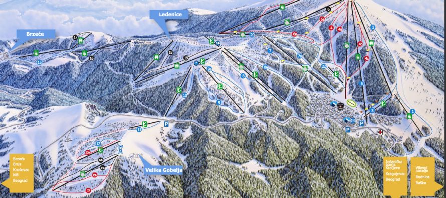 Skijaške staze i žičare
