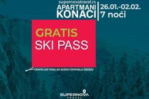 Akcija: Apartmani Konaci – gratis Ski Pass