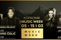 Zdravko Čolić otvara peti Music Week na Kopaoniku