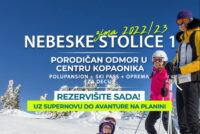 ***Nebeske stolice 1 – Ski paketi GRATIS SKI Pass za decu, Kopaonik